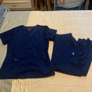 Healing hands navy scrubs